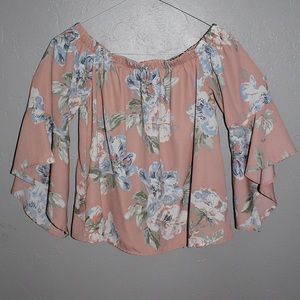 Off The Shoulder Charlotte Russe Blouse